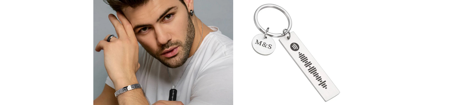 Llaveros personalizados ♥ Llaveros para hombre personalizados