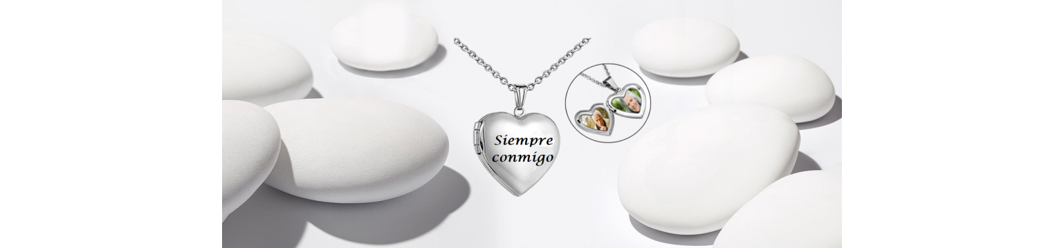 Colgantes relicarios personalizados ♥ Colgantes relicario plata