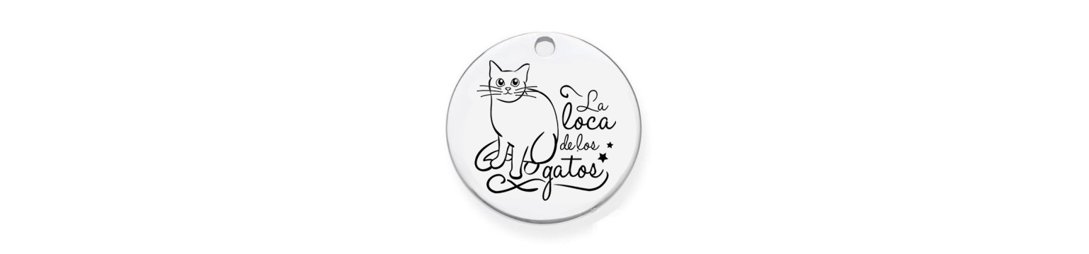 Chapas personalizadas para dueñas de mascotas ♥ Chapas perros y gatos