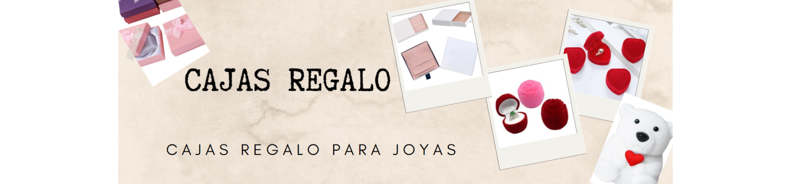 Cajas regalo para joyas ♥ Cajas joyería ♥ Cajas regalo alianzas boda