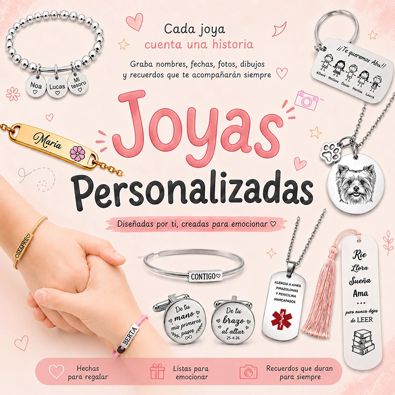 Joyas personalizadas baratas