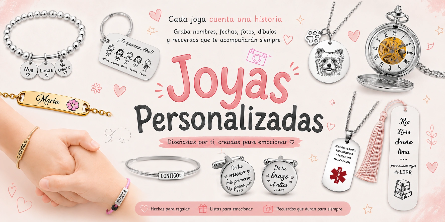 Joyas personalizadas plata design