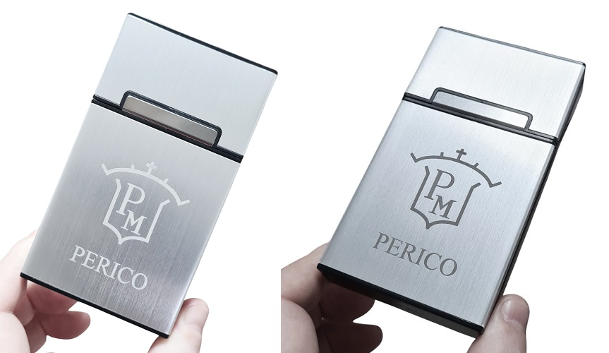 grabado láser en aluminio
