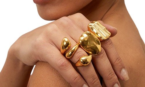 JOYAS DORADAS ACERO WATERPROOF